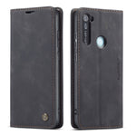 Custodia portafoglio in pelle con slot carte per Redmi Note 8 Pro