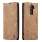 Custodia portafoglio in pelle con slot carte per Redmi Note 8 Pro