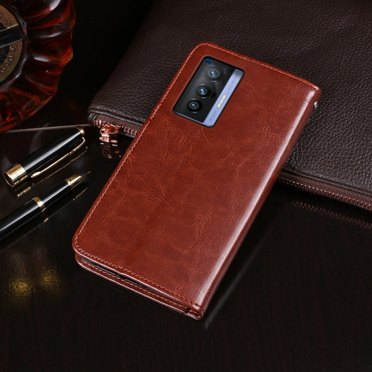 Custodia portafoglio in pelle PU per Vivo X70 e X70 Pro
