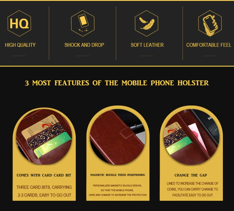 Custodia portafoglio in pelle PU per Vivo X70 e X70 Pro