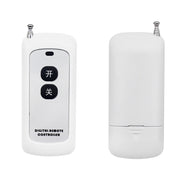 1000-2E Motore della pompa dell'acqua a due pulsanti Presa intelligente Lampada di controllo accessi Apprendimento del telecomando senza fili, 315M 1527, 433M 1527, 315M 4.7, 433M 4.7