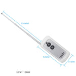 1000-2E Motore della pompa dell'acqua a due pulsanti Presa intelligente Lampada di controllo accessi Apprendimento del telecomando senza fili, 315M 1527, 433M 1527, 315M 4.7, 433M 4.7