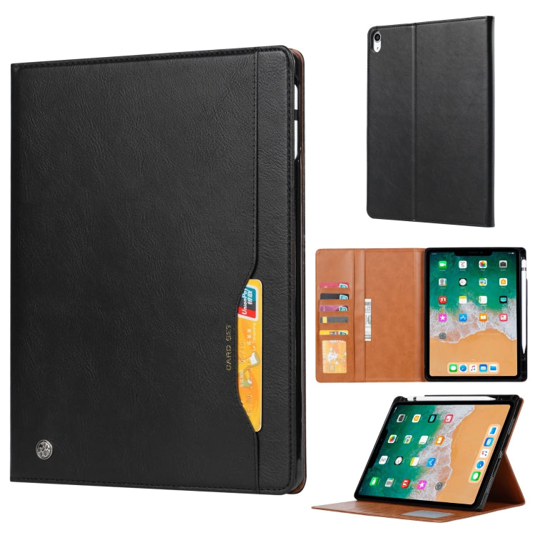 Custodia portafoglio in pelle con flip per iPad mini 2024