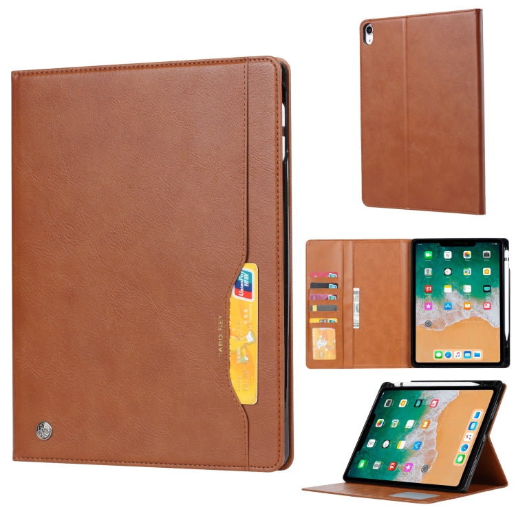 Custodia portafoglio in pelle con flip per iPad mini 2024