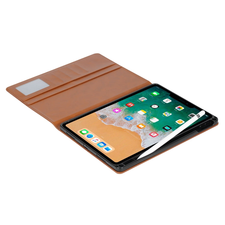 Custodia portafoglio in pelle con flip per iPad mini 2024