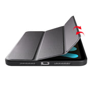 Flip orizzontale a 3 pieghe a nido d'ape in TPU antiurto + custodia in pelle PU con supporto, For iPad mini 6 / mini 2024