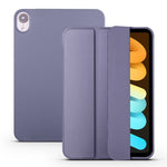 Custodia flip in TPU e pelle PU per iPad mini 6 (2024)