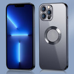 Custodia TPU con anello metallo per iPhone 13 Pro