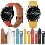 Cinturino di ricambio per cinturino in pelle, For Samsung Galaxy Watch4 40mm/44mm