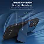 Custodia antiurto TPU e PC con supporto per iPhone 13 Pro Max