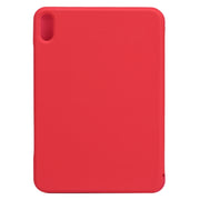 Custodia in pelle per tablet in PU magnetica con fibbia fissa ultrasottile a vibrazione orizzontale con supporto a tre pieghe e funzione Sleep / Wake-up, For iPad mini 2024 / mini 6