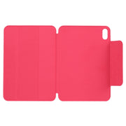 Custodia in pelle per tablet in PU magnetica con fibbia fissa ultrasottile a vibrazione orizzontale con supporto a tre pieghe e funzione Sleep / Wake-up, For iPad mini 2024 / mini 6