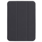 Custodia in pelle per tablet in PU magnetica senza fibbia con clip bifacciale ultrasottile a vibrazione orizzontale con supporto a tre pieghe e funzione Sleep / Wake-up, For iPad mini 2024 / mini 6
