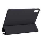 Custodia in pelle per tablet in PU magnetica senza fibbia con clip bifacciale ultrasottile a vibrazione orizzontale con supporto a tre pieghe e funzione Sleep / Wake-up, For iPad mini 2024 / mini 6