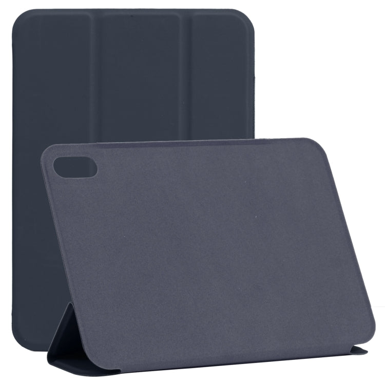 Custodia in pelle PU per iPad mini 2024 con supporto a tre pieghe