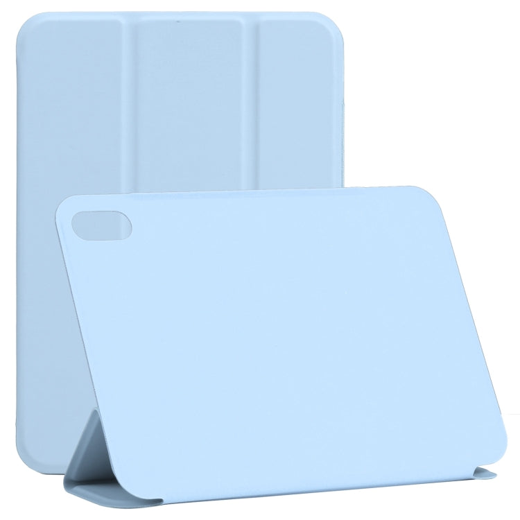 Custodia in pelle PU per iPad mini 2024 con supporto a tre pieghe