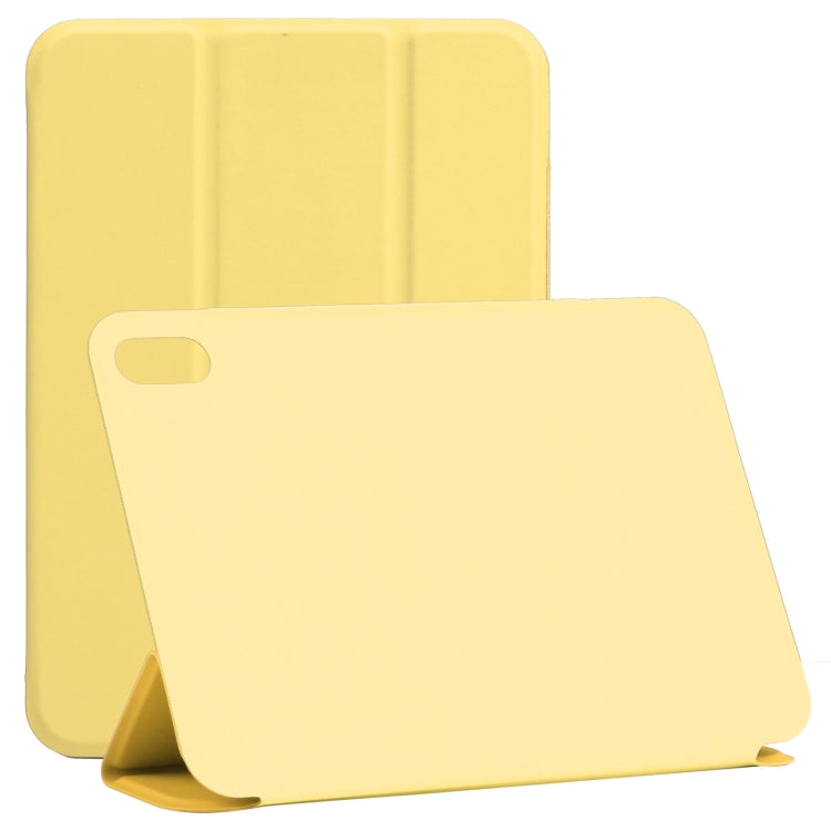 Custodia in pelle PU per iPad mini 2024 con supporto a tre pieghe