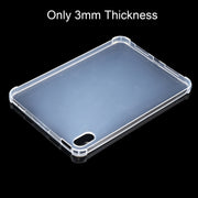 Custodia per tablet in TPU trasparente antiurto a quattro angoli da 3 mm, For iPad mini 2024 / mini 6