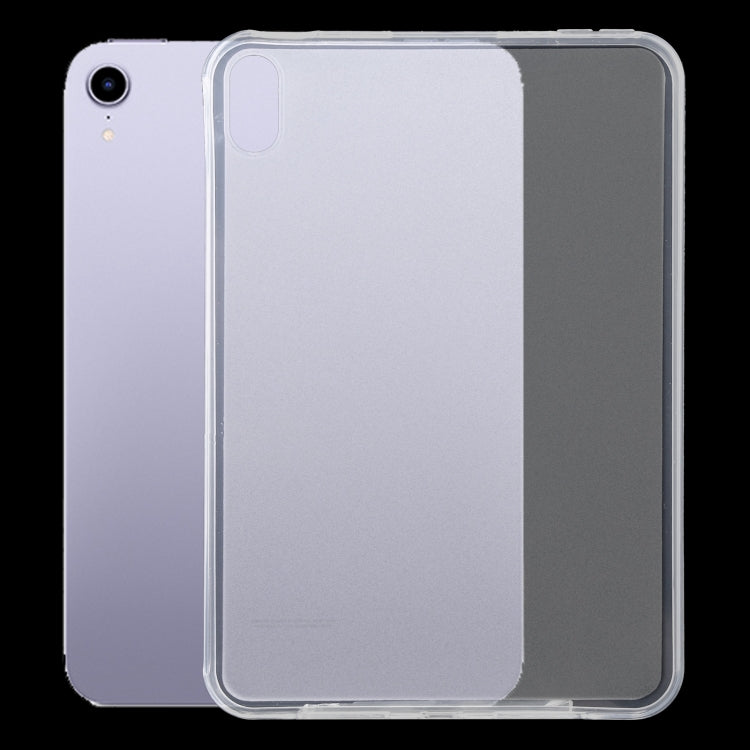 Custodia protettiva morbida in TPU trasparente da 3 mm, For iPad mini 2024 / mini 6
