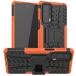 Custodia protettiva antiurto in TPU + PC per pneumatici con supporto, For Alcatel 3L (2021), For Motorola Edge 20, For Samsung Galaxy A03S 164mm