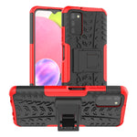 Custodia protettiva antiurto in TPU + PC per pneumatici con supporto, For Alcatel 3L (2021), For Motorola Edge 20, For Samsung Galaxy A03S 164mm