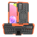 Custodia protettiva antiurto in TPU + PC per pneumatici con supporto, For Samsung Galaxy A03S 166mm