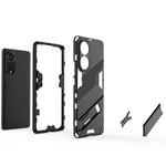 Punk Armor 2 in 1 PC + custodia antiurto in TPU con supporto invisibile, For Huawei nova 9
