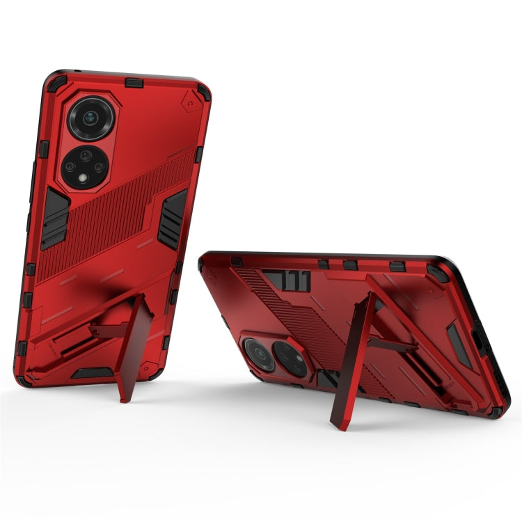 Punk Armor 2 in 1 PC + custodia antiurto in TPU con supporto invisibile, For Huawei nova 9