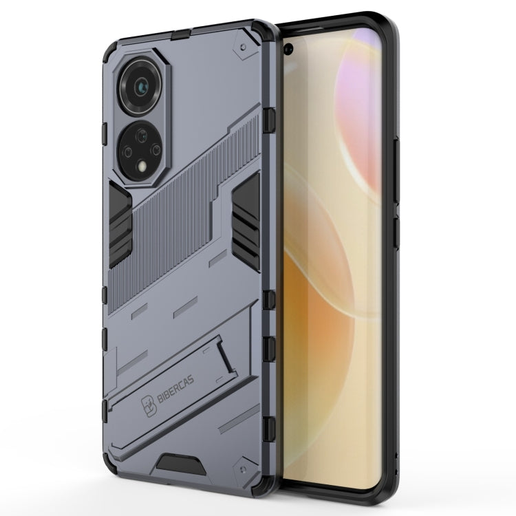 Punk Armor 2 in 1 PC + custodia antiurto in TPU con supporto invisibile, For Huawei nova 9