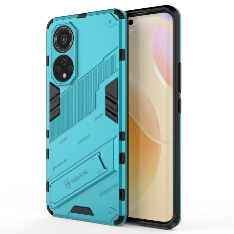 Punk Armor 2 in 1 PC + custodia antiurto in TPU con supporto invisibile, For Huawei nova 9