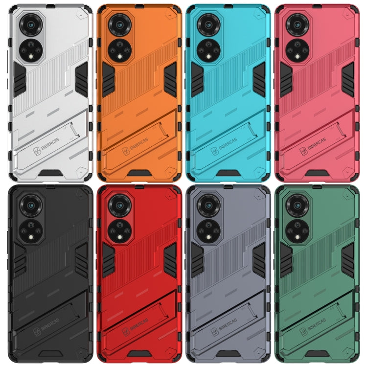 Punk Armor 2 in 1 PC + custodia antiurto in TPU con supporto invisibile, For Huawei nova 9