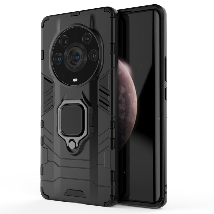 Custodia protettiva antiurto per PC + TPU con supporto per anello magnetico, For Honor Magic3 Pro+