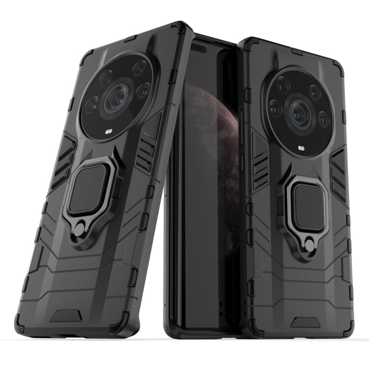 Custodia protettiva antiurto per PC + TPU con supporto per anello magnetico, For Honor Magic3 Pro+