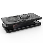 Custodia protettiva antiurto per PC + TPU con supporto per anello magnetico, For Honor Magic3 Pro+