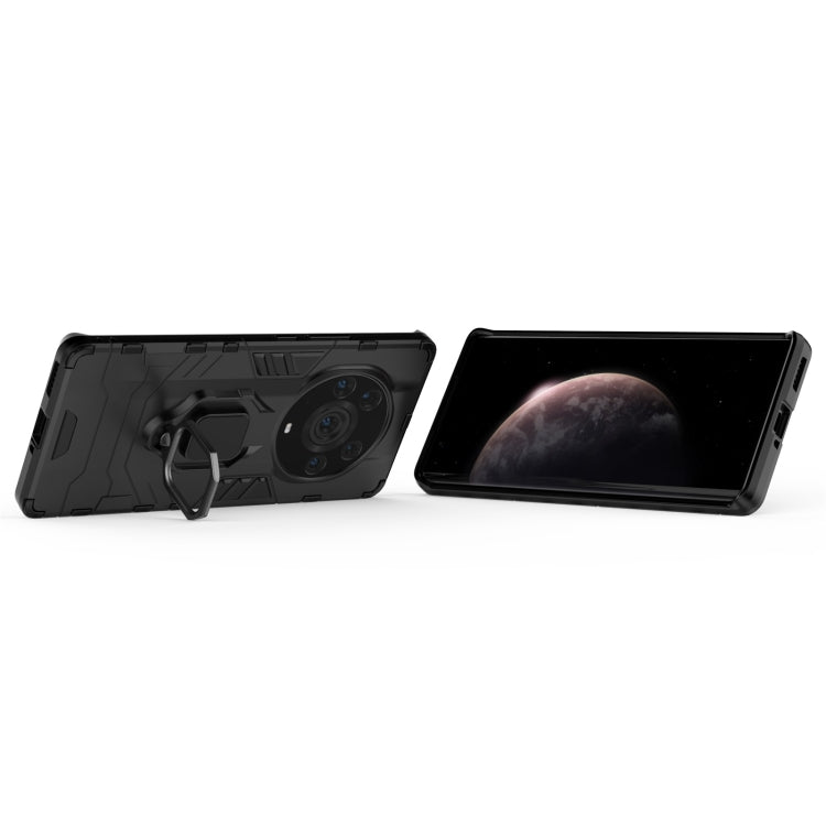 Custodia protettiva antiurto per PC + TPU con supporto per anello magnetico, For Honor Magic3 Pro+