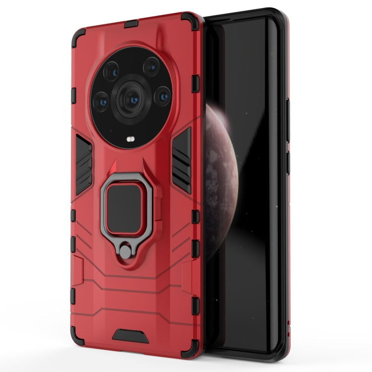 Custodia protettiva antiurto per PC + TPU con supporto per anello magnetico, For Honor Magic3 Pro+