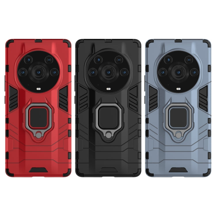 Custodia protettiva antiurto per PC + TPU con supporto per anello magnetico, For Honor Magic3 Pro+