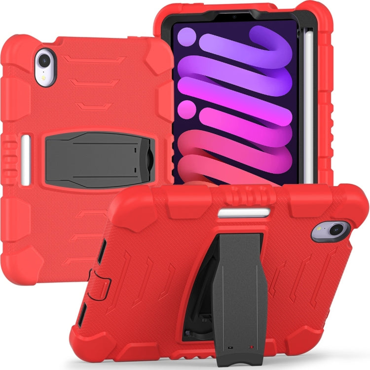 Custodia silicone antiurto con cornice 3 strati per iPad mini 6
