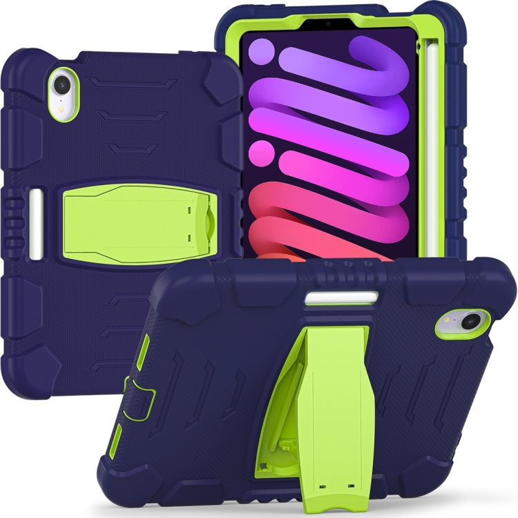 Custodia silicone antiurto con cornice 3 strati per iPad mini 6