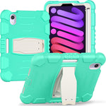 Custodia silicone antiurto con cornice 3 strati per iPad mini 6