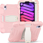 Custodia silicone antiurto con cornice 3 strati per iPad mini 6