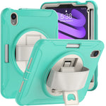 Custodia TPU con rotazione 360° per iPad Mini 6