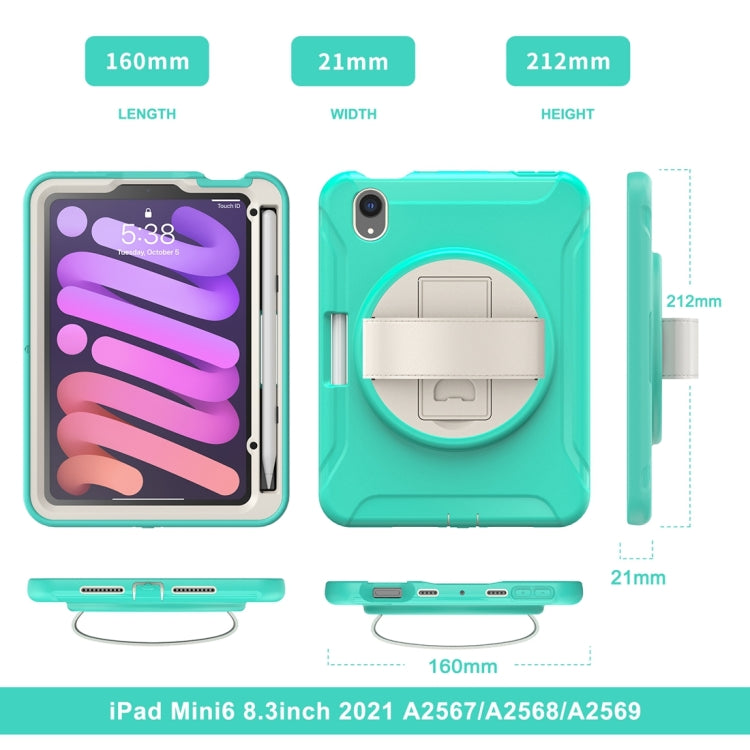 Custodia TPU con rotazione 360° per iPad Mini 6