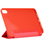 Custodia in pelle Flip orizzontale in TPU a 3 pieghe con supporto, For iPad mini 6 / mini 2024, For iPad mini 6