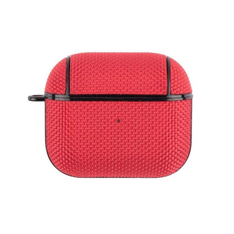 Custodia protettiva per auricolari wireless impermeabile in nylon con gancio per AirPods 3, For AirPods 3