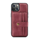 Custodia portafoglio TPU con slot carte per iPhone 13
