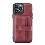 Custodia portafoglio TPU con slot carte per iPhone 13
