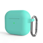 Custodia protettiva per auricolari wireless ispessimento in silicone con gancio, For AirPods 3