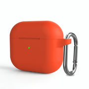 Custodia protettiva per auricolari wireless ispessimento in silicone con gancio, For AirPods 3