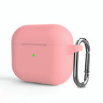 Custodia protettiva in silicone con gancio per AirPods 3